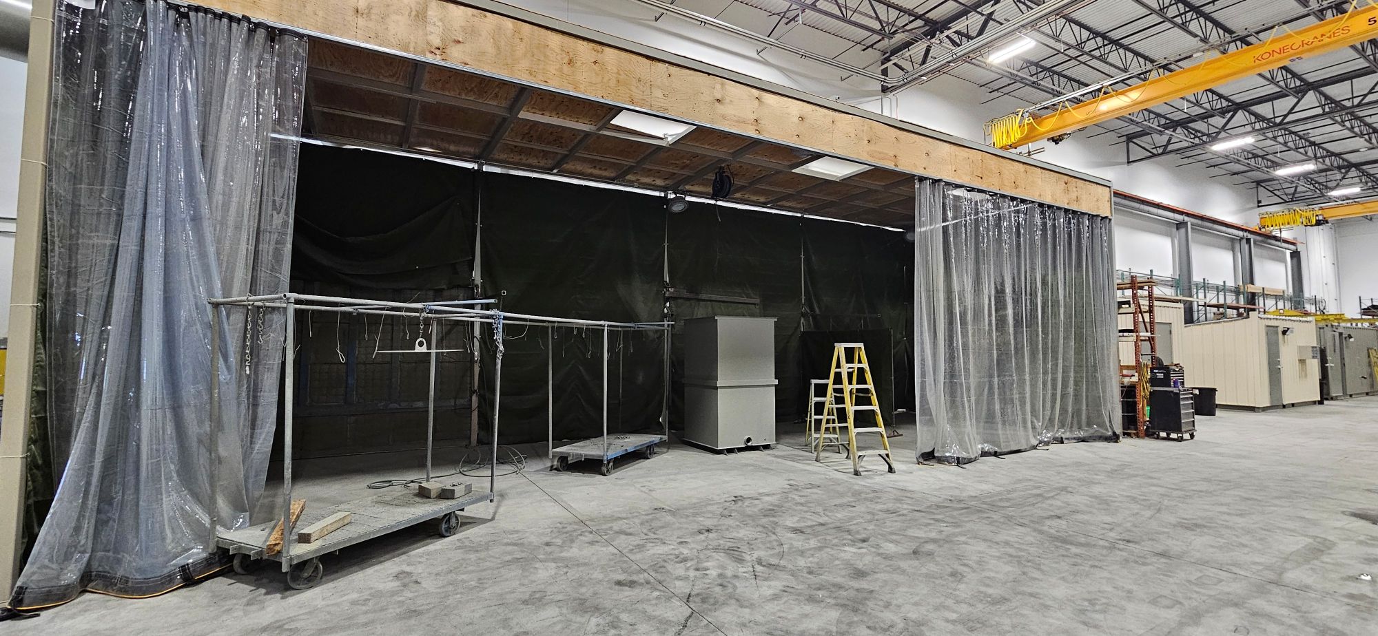 Shop floor — fabrication area